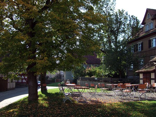 Herbst in der Iphofer Weingegend, Oktober 2006