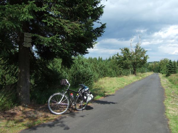 Grenzweg auf tschechischer Seite
