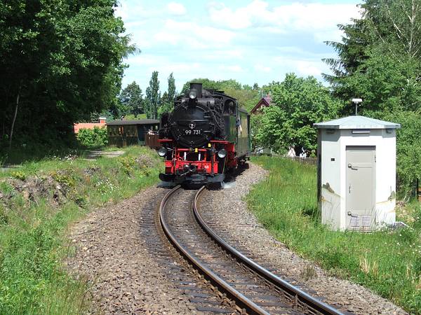 Zittauer Kleinbahn bei Oybin