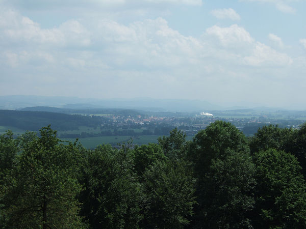 Blick vom Schloss Zeil